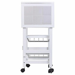 Acheter Chariot de Cuisine Alexandra House Living Blanc 37 x 79 x 91 cm