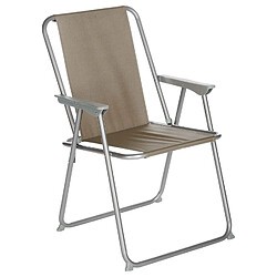 Neka Chaise de camping pliable Grecia - Taupe