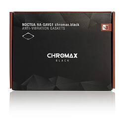 Avis Noctua NA-SAVG1 chromax.Black, Joints Anti-Vibrations pour Ventilateurs 120x25 mm (Kit de 3, Noirs)