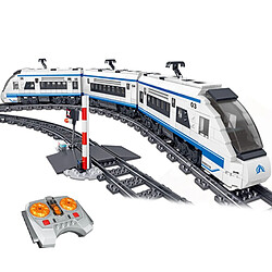 Universal Urban High-Speed Electric Train Brick Set Railway Building Building Booth Model Children Toy Toy Enfants Gift | Bloc