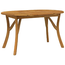 vidaXL Table de jardin 150x90x75 cm Bois d'acacia solide