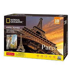 Acheter Cubic Fun Puzzle 3D Eiffel Tower 80 pcs