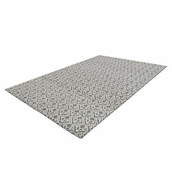 Acheter Paris Prix Tapis d'Extérieur Ethnique Yoga Gris & Crème 200 x 290 cm