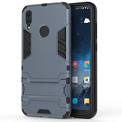 Wewoo Coque antichoc PC + TPU pour Hu(2019), avec support (bleu marine)