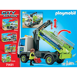 Playmobil® 71431 Camion-grue de recyclage de verre