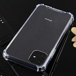 Avis Wewoo Coque Souple pleine protection antichoc à quatre angles pour iPhone 11 Transparent