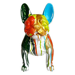 Avis Figurine Boston Terrier Assis Kuatéh Nina 40x29x45 cm Multicolore