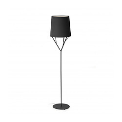 faro Lampadaire noir Tree 1 ampoule