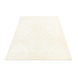 Avis Vidal Tapis de laine 188x124 beige Darya