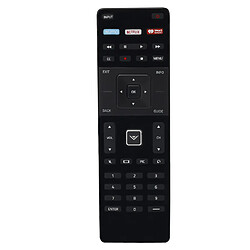 GUPBOO Pour télécommande TV vizio XRT122 avec bouton Netflix/iHeart Radio/XUMO