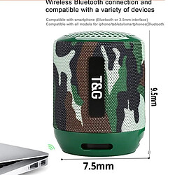 Universal Subwoofer actif pour la maison stéréo récepteur forte Haut-parleur musique intelligente Google Bluetooth Sound Box System Horn | Haut-parleurs portables (camouflage)