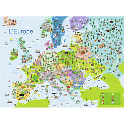 Ravensburger Puzzle 150P - carte d Europe