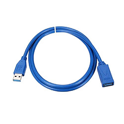 Câble USB3.0 A mâle à femelle Extension de câble super-vitesse 1.5M