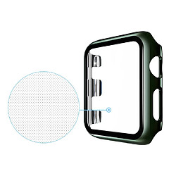 Coque en TPU cadre de placage vert pour votre Apple Watch Series 4/5 44mm