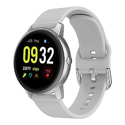 Universal Smartwatch pour téléphone IOS, traceur de fitness avec moniteur de fréquence cardiaque et de pression artérielle Notification d'appel de message IP68 Podomètre étanche 1.3 Full Touch Bluetooth Smartwatch, Anglais Fan Enfant Rose