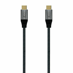 Câble USB C Aisens A107-0671 1 m Gris