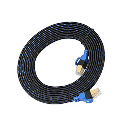 Câble Ethernet Cat7 Lan Network RJ45 Patch Cable Cord Tresse NAS 10 Gbps 3m pas cher