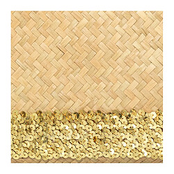 Atmosphera, Createur D'Interieur Panier Sequins Rectangulaire x 3 - Atmosphera pas cher