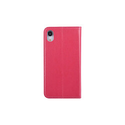 Etui fermeture magnétique pour iPhone XR - Rose