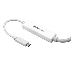 Acheter StarTech.com Câble adaptateur USB-C vers DisplayPort 4K 60 Hz de 3 m - Blanc