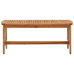 vidaXL Table basse 102x50x43 cm Bois d'acacia solide