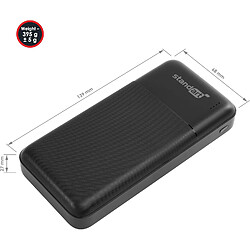 SANAG | Chargeur Portable | Couleur Noir Modèle Pb68 | Batterie Externe | Power Bank | 20000 Mah Usb C Baterie Puissante | Smartphone Et Randonnée Chargeur Portable pas cher