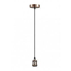 Acheter Luminaire Center Suspension design Dreifa Cuivre antique 1 ampoule 6,7cm