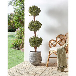 Beliani Plante artificielle BUXUS BALL TREE 120 cm