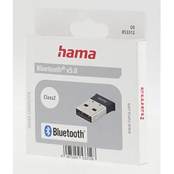 HAMA Adaptateur USB Bluetooth®, version 5.0 C2 + EDR