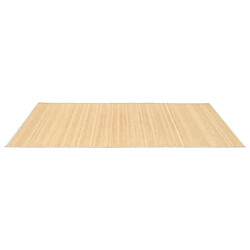 vidaXL Tapis en bambou 120x180 cm Naturel