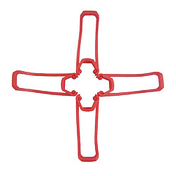 Protecteur Protecteur Garde Pour Quadricoptère Pliable Drone Accessoires Rouge