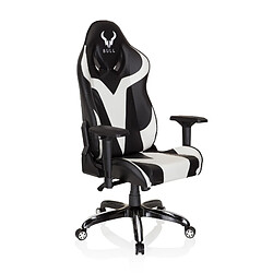 Avis Chaise gaming / Chaise de bureau PROMOTER I similicuir noir / blanc hjh OFFICE