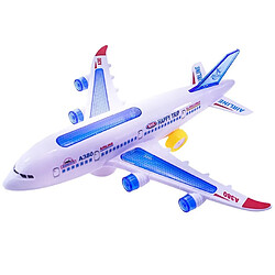 Wewoo Modèle Avion Jouets Électrique Musique Flash Enfants Jouet DIY Cadeau