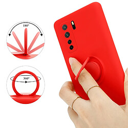 Cadorabo Coque Huawei P40 LITE 5G / NOVA 7 SE Etui en Rouge pas cher