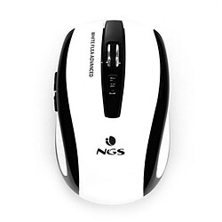 Totalcadeau Souris à capteur optique sans-fil 800/1600 dpi Blanc Noir - Souris pour gammer et ordinateur pas cher