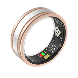 Acheter Bague Connectée Noire Taille 9 Suivi Cardiaque Oxymètre Sommeil Sport IP65 Or YONIS