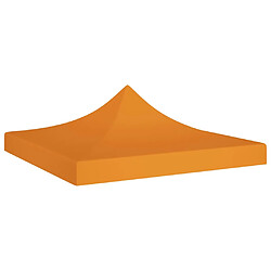 vidaXL Toit de tente de réception 2x2 m Orange 270 g/m²