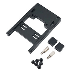 Support De Fixation Fixe Pour Servomoteur De Mise à Niveau Pour Voiture RC WPL 4WD 6WD Noire