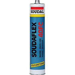 Soudaflex 40FC Mastic colle PU 310ml noir (MDI) SOUDAL (Par 12)