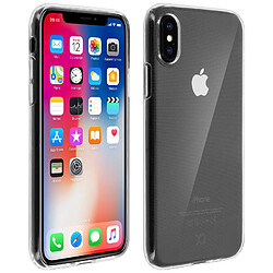 Avis xqisit Coque iPhone X / XS Coque souple Silicone Gel coin renforcée - Transparente