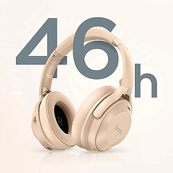 Acheter Hoco Hoko Casque Bluetooth avec Réduction de bruit Micro et Boutons de commande Beige