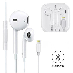 Universal Écouteurs Bluetooth 10/8/8Plus X Lightning Stéréo pour