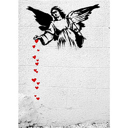 EPIKASA Impression sur Toile Banksy Ange