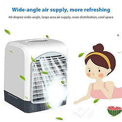 Universal Mini climatiseur de bureau portable USB petit ventilateur refroidissement humidificateur aromathérapie refroidisseur d'air et réservoir d'eau glacée pas cher