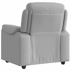 Acheter vidaXL Fauteuil inclinable gris nuage tissu