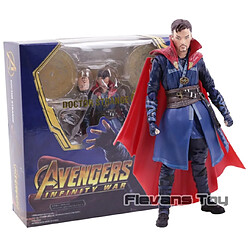 Universal 16 cm Marvel Avengers Star Master Dong Iron Spider-Man Doctor Strange Exterminator Black Widow Captain America Hulk SHF Action Toys | Action People(Coloré)