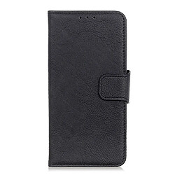 Etui en PU peau de litchi unique noir pour Apple iPhone 12 Max/12 Pro 6.1 pouces