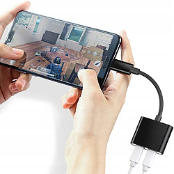 GUPBOO Adaptateur 2en1 USB-C-2xUSB-C pour Mi 12 /Pro/12X,JL2492 pas cher