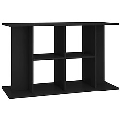 vidaXL Support pour aquarium noir 100x40x60 cm bois d'ingénierie