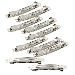 10 Pcs Pinces Clips à Cheveux En Métal Décoration DIY Accessoire de Maison